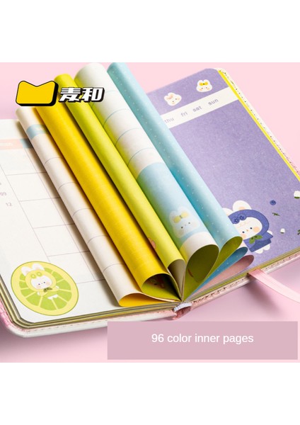 Astronot A6 3D Kawaii Domuz Azaltılmış Basınç Dergisi Günlüğü Pu Deri Defter Sıkma Bebek Dekompresyon Havalandırma Programı Planlayıcısı (Yurt Dışından)