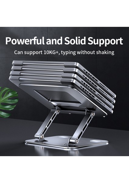 Gümüş Ayarlanabilir Dizüstü Bilgisayar Standı Masa Bilgisayar Standı Ergonomik Dizüstü Yükseltici Tutucu 10-17 Inç Dizüstü Pc Bilgisayar ile Uyumlu (Yurt Dışından) modelleri