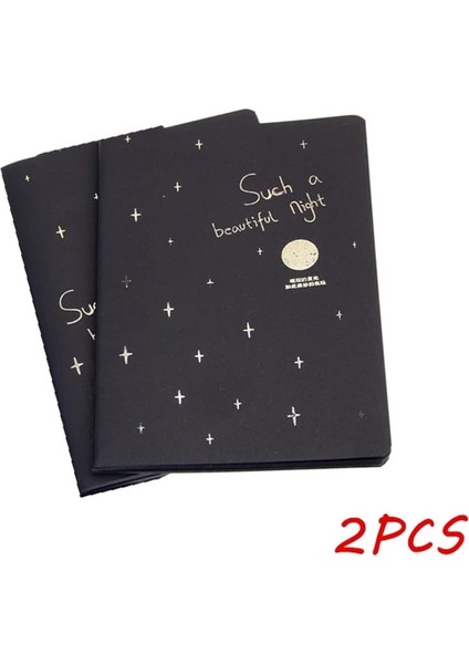 Blackbook 2 Adet Lld Yaratıcı Ciltli Ölüm Notu Dizüstü Kişisel Günlüğü Grafiti Defterleri Okul Boyama Kitabı (Yurt Dışından)