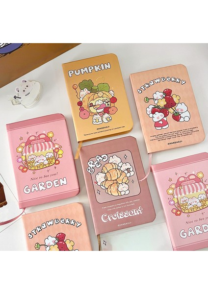 1 Adet Turuncu Kawaii Tavşan Dizüstü A7 Mini Cep Not Defteri Günlük Günlük Planlayıcısı Öğrenciler Çocuk Hediye Kore Kırtasiye Okul Ofis (Yurt Dışından) fiyatları