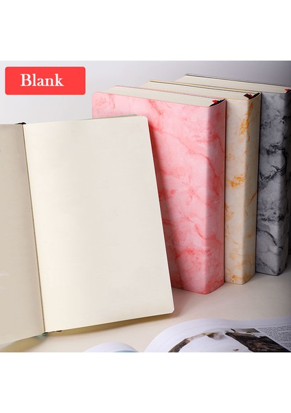 Siyah Taş Deseni Yatay Çizgi Büyük Süper Kalın 720 Sayfa Çizgili Defter B6/a5 Günlük Defter Yaşam Kayıtları 1-2 Yıl Için En Iyi Yazma Anti-Basınçlı Kitap Defter (Yurt Dışından)