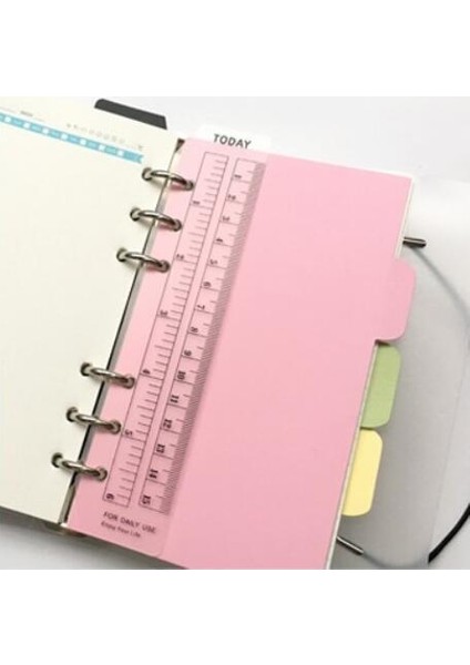 Şeffaf B5 Cetvel A4 B5 A5 A6 A7 Pp Mat Buzlu Planlayıcısı Gündem Dokibook 6 Delik Gevşek Yaprak Spiral Defter Organizatör (Yurt Dışından)