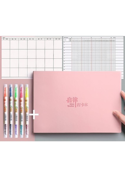 Pembe 4 Kalemli B5 Öz Disiplin Yapılacaklar Listesi Defter Görev Planı Iyi Program Not Çalışma Planı Kitap Gündem Alışkanlık Planlama Zihin Haritası (Yurt Dışından)