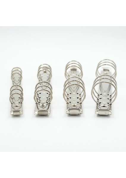 A5-210MM A4 B5 A5 A6 A7 B7 Gevşek Yaprak Spiral Defter Metal Klip Halka Bağlayıcı 1.5/2/3 cm Çap Dıy Dolgu Kağıdı Depolama Klasörü Aksesuarları (Yurt Dışından)