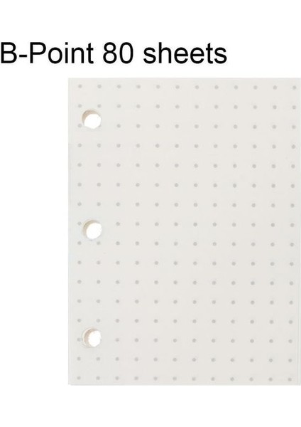 B-Noktası 80 Sayfa 1 Pc Yaratıcı 3 Delik Mini Pvc Gevşek Yaprak Defter Kapağı Dıy El Hesabı Günlüğü Taşınabilir Dizüstü Klip Dolum Okul Kırtasiye (Yurt Dışından)