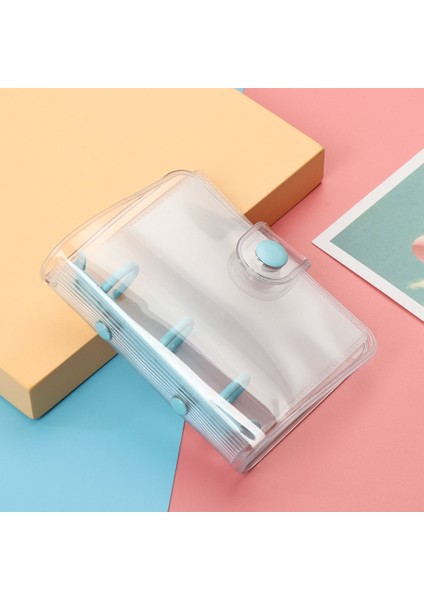 B-Noktası 80 Sayfa 1 Pc Yaratıcı 3 Delik Mini Pvc Gevşek Yaprak Defter Kapağı Dıy El Hesabı Günlüğü Taşınabilir Dizüstü Klip Dolum Okul Kırtasiye (Yurt Dışından)
