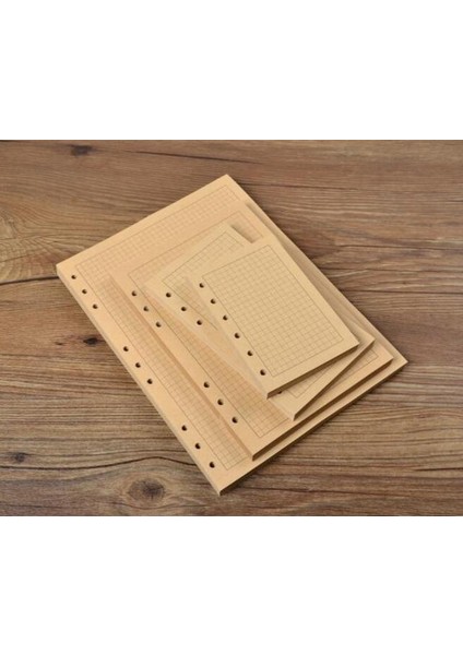 Izgara A5 50 Sayfa A5 A6 Gevşek Yaprak Renkli Yedek Iç Sayfa Çizgisi Boş Izgara Iç Sayfa Içi Kağıt Kırtasiye (Yurt Dışından)