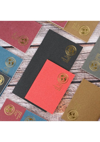 L Line Retro Folyo Altın Kapak Gezginler Dizüstü Midori Defter ve Günlük Ek Parçası Için Dolum Dolgu Kağıdı Yedek Standart Pasaport (Yurt Dışından) modelleri