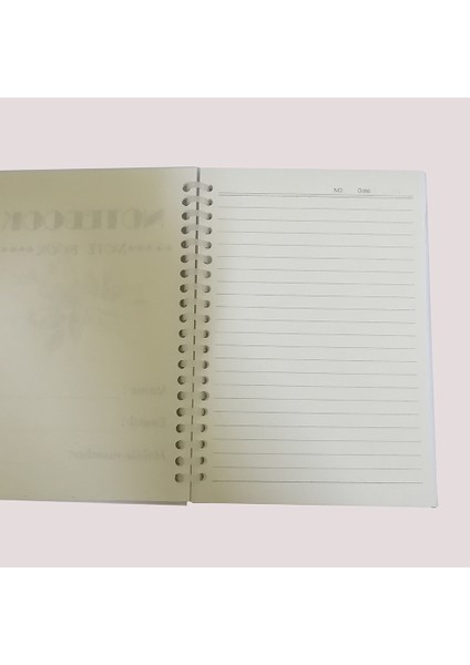 H Ilk Alfabe Harfleri Spiral Defter Not Defteri Yazma Pedleri Majuscule Harfler Çiçek Dekor Kişilik Adı Sanat Tasarım (Yurt Dışından)