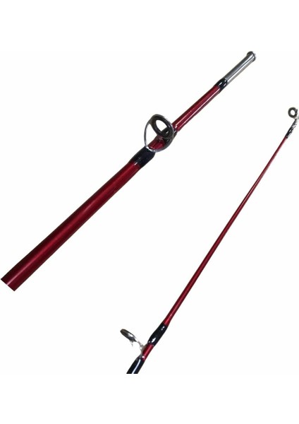 Crocodile 165CM. 120-250 Gr. Parçalı Dolgu Kırmızı Tekne Kamışı fırsatları