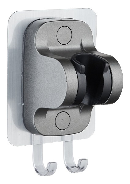 Ayarlanabilir Yumruksuz Su Geçirmez Duş Başlığı Braketi Tabanı Banyo Duş Başlığı Tutucusu (Yurt Dışından)