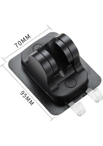 Ayarlanabilir Yumruksuz Su Geçirmez Duş Başlığı Braketi Tabanı Banyo Duş Başlığı Tutucusu (Yurt Dışından) indirimleri