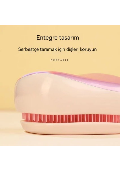 Ingiliz Prensesi Aynı Stil Hava Yastığı Masajı Düğümlenme Önleyici Tarak (Yurt Dışından) modelleri