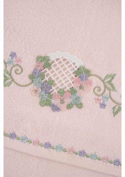 Menekse Bambu Nakıslı Havlu Pudra 50X90 fiyatları