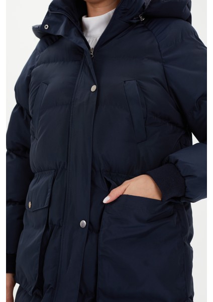 Kadın Mont Lacivert/navy 22W32000500