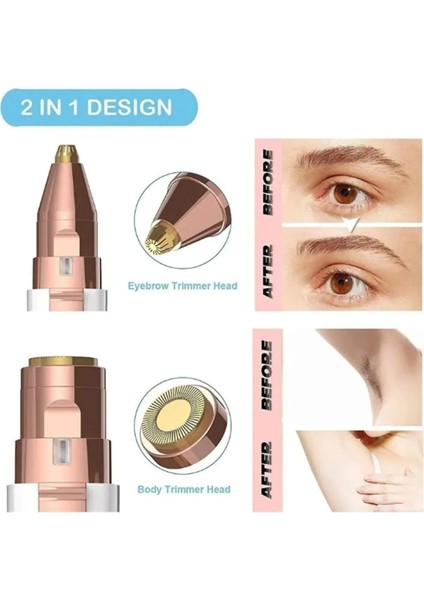 Kaş Bıyık Yanak Kıl ve Tüy Alma Tıraş Makinesi