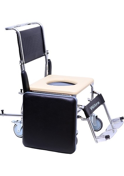 Katlanır Klozetli Banyo Sandalyesi