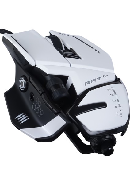 Rat 6+ Kablolu Gaming Mouse - Beyaz MR04DCINWH000-0 modelleri