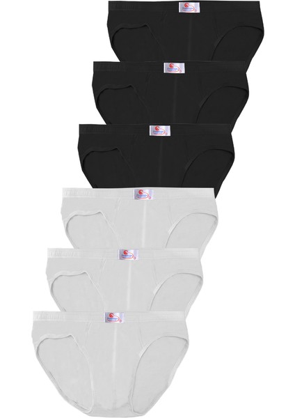 Erkek 6'lı Ekonomik Karışık Slip Külot - Özel Paketinde fiyatları