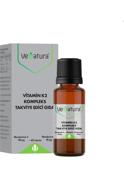 Vitamin K2 Kompleks 20 ml Damla
