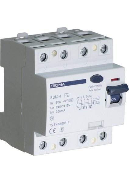 SDM12 5,5kw 12A 24V Dc Güç Kontaktörü