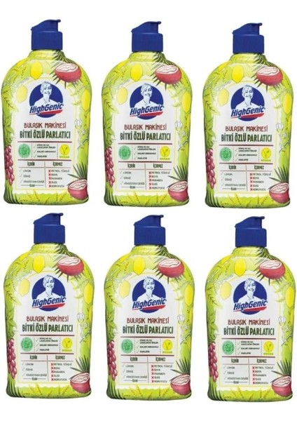 Bitki Özlü Parlatıcı 500 gr x 6 Adet
