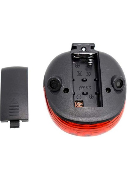 7 Fonksiyonlu Bisiklet Lambası Lazeri Arka Far Stop Led Lamba Feneri Ledli Sinyal Işık Lazer Sinyali
