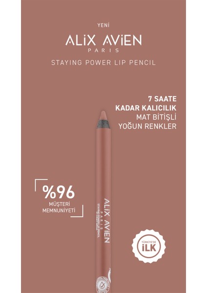 Uzun Süre Kalıcı Suya Dayanıklı Dudak Kalemi - Staying Power Lip Pencil 51 Pinky Beige