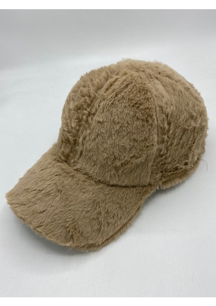 Kadın Kışlık Peluş Şapka Kep Trendy Baseball Cap