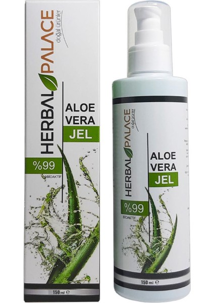 Aloe Vera Cilt Bakım Jel - % 99 Aloe Vera 150 ml