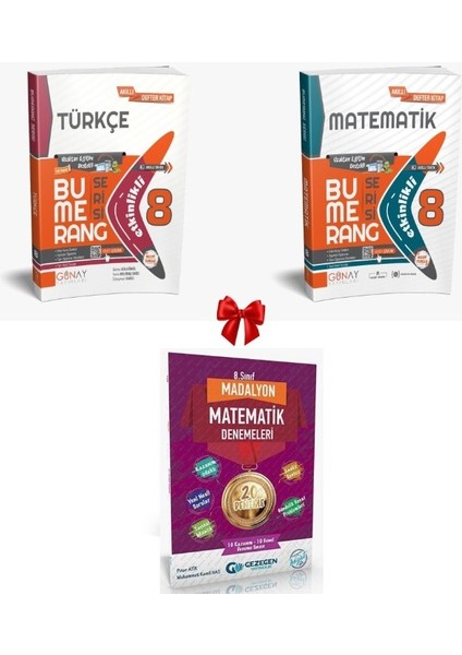 8. Sınıf Türkçe ve Matematik Bumerang Konu Anlatımlı