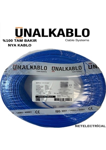 1.5 Nya Kablo 10 Metre