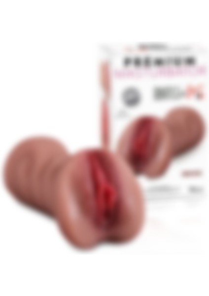 Premium Masturbator Maria - Realistik Dokulu Melez Titreşimli Suni Vajina