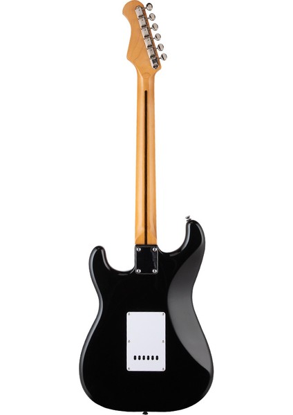 KST-57HSS-GMN-BK 57 HSS Akçaağaç Klavye Siyah Elektro Gitar