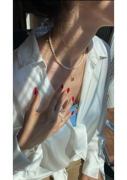 Altın Arpa Inci Yüzük fiyatları