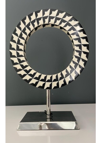 Dama Desen Küçük Halka Dekor 23*10*33CM