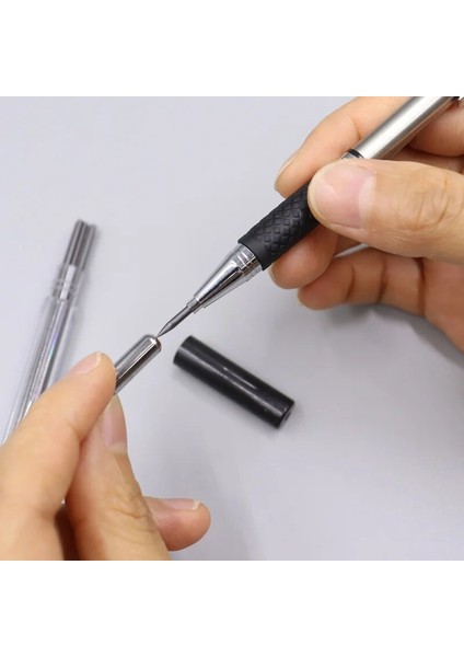 5 Kutu 0.9 2h Kurşun 0.5 0.7 0.9 1.3 2.0 Mmmetal Mekanik Kurşun Kalem Seti Sanat Kalemleri Hb 2b 2h Kurşun Çizim Mekanik Kurşun Kalemler Yazma, Eskiz Için (Yurt Dışından)