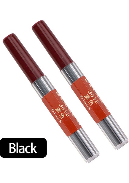 Black-2pcs Dededepraıse Pres Tipi Otomatik/mekanik Kurşun Kalem Yedekleri 2.0mm 36 Renk Yedek Renkli Kurşun Kalem Kurşun Kalın Kurşun/çekirdek/dolum (Yurt Dışından)