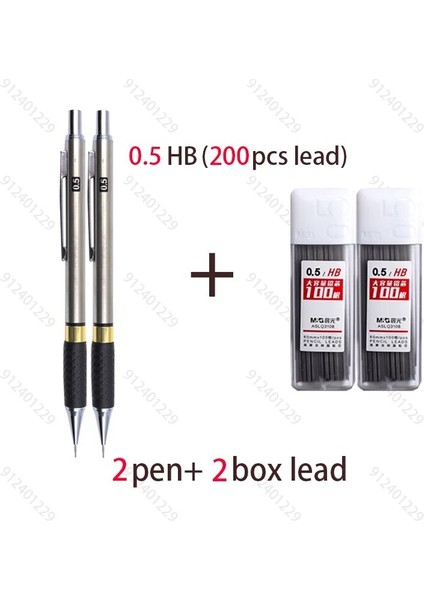 2 Kalem 0.7 Hb Kaymaz Kavrama Mekanik Kurşun Kalem Tam Metal 0.5 Mm/0.7 mm Profesyonel Boyama Yazma Okul Malzemeleri Kırtasiye Kalemler (Yurt Dışından) modelleri