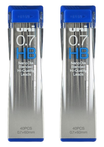 0,7 2 Kutu Hb Zebra Drafıx Mekanik Kurşun Kalem, 0,3 mm 0,5 mm 0,7 0,9 Taslak Çizim Otomatik Kalemler DM3/5/7/9-300, Uni Hb 2b Yedek Uçları Değiştirin (Yurt Dışından)