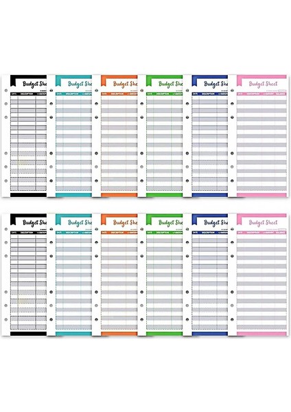 Alman Bütçe Kartı 12 Adet 60 Adet A6 Bağlayıcı Bütçe Levhaları Gider Takibi Fit Bütçe Nakit Zarf Bağlayıcı Bütçe Cüzdanı Kişisel ve Iş Kullanımı Için (Yurt Dışından) fiyatları