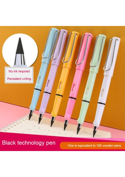 Pembe Ebedi Kalem Siyah Teknoloji Kalem Hiçbir Mürekkep Öğrenci Sonsuz Olumlu Duruş Yazma Çocuk Hediye Okul Malzemeleri Kırtasiye Hediye (Yurt Dışından) fırsatları