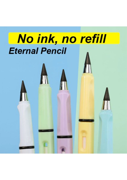 Pembe Ebedi Kalem Siyah Teknoloji Kalem Hiçbir Mürekkep Öğrenci Sonsuz Olumlu Duruş Yazma Çocuk Hediye Okul Malzemeleri Kırtasiye Hediye (Yurt Dışından) indirimleri