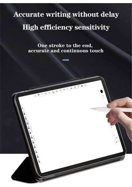 Beyaz 8nd Apple Kalem Kapasitör Kalem Apple Tablet Dokunmatik Kalem Ipad Kalem Manyetik Emme Şarj El Yazısı Kalem (Yurt Dışından) indirimleri