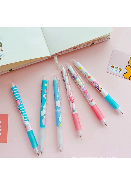Rastgele 2 Sevimli Gökkuşağı Tavşan Mekanik Kurşun Kalem 0.5 mm + Dolum Yüksek Kaliteli Kawaii Basın Kalem Okul Malzemeleri Ofis Kırtasiye Hediyeler (Yurt Dışından) fırsatları
