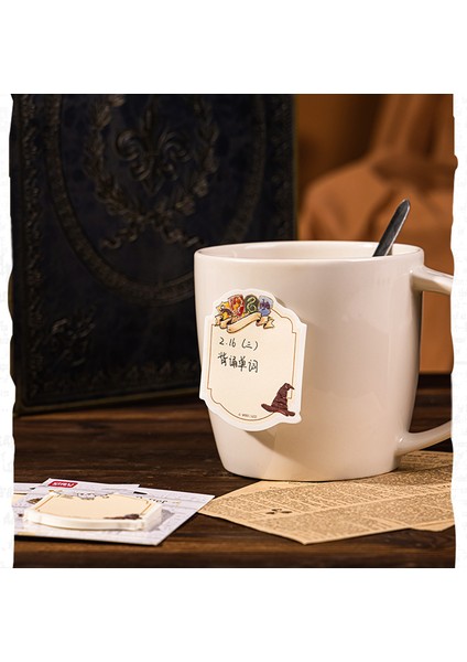 Rastgele Renkler 4 Adet 4 Adet Deli 21585 Harry Potter Ped Notları Yapışkan Not Yapışkanlı Kawaii Bloknot Ofis Okul Kırtasiye (Yurt Dışından)
