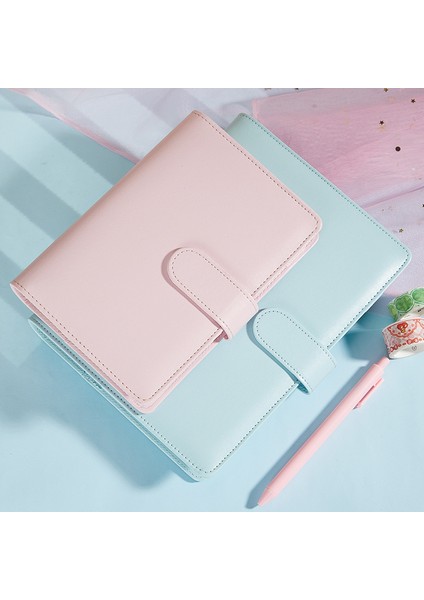 GREEN190X130MM A6 Pu Deri Gevşek Yaprak Defter Kapağı Acıbadem Kurabiyesi Renk Diy Dergisi Gündem Planlayıcısı Kapak 6 Telli Defter Kapağı Kırtasiye (Yurt Dışından) modelleri