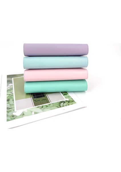 GREEN190X130MM A6 Pu Deri Gevşek Yaprak Defter Kapağı Acıbadem Kurabiyesi Renk Diy Dergisi Gündem Planlayıcısı Kapak 6 Telli Defter Kapağı Kırtasiye (Yurt Dışından) fırsatları