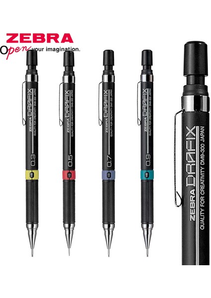 0.5mm Japonya Zebra Drafıx Mekanik Kurşun Kalemler DM3-300 Çizim Özel 0.3/0.5/0.7/0.9mm Kroki Manga Etkinlik Kalem Okul Malzemeleri (Yurt Dışından) fiyatları