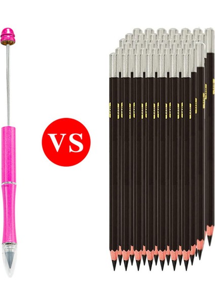 Şeker Açık Pembe 16 Adet Diy Boncuklu Kalem Çizim Ebedi Kalem Bilemeyen Mürekkep Içermeyen Sürekli Yazma Kalem (Yurt Dışından) modelleri